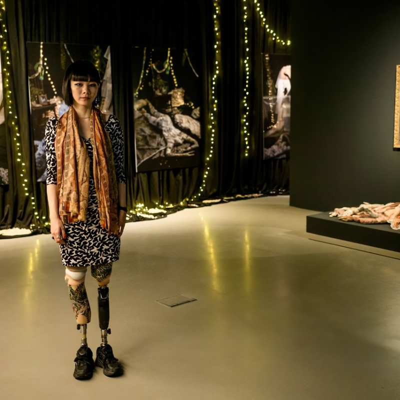 Mari Katayama, la artista que ha hecho de su cuerpo mutilado una escultura viviente